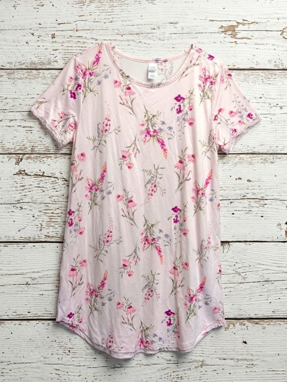 Flora By Flora Nikrooz Women's floral PJ Night Long Shirt Size Medium